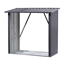 Kaminholzregal L anthrazit 163 x 89 x 154 cm
