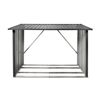 Kaminholzregal XL anthrazit 217 x 89 x 154 cm