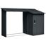 Kaminholzregal anthrazit 270 x 105 x 158 cm