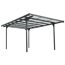 Carport anthrazit 299 x 496 x 226 cm