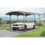 Carport anthrazit 300 x 505 x 238 cm