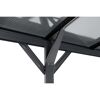 Carport anthrazit 300 x 505 x 219 cm
