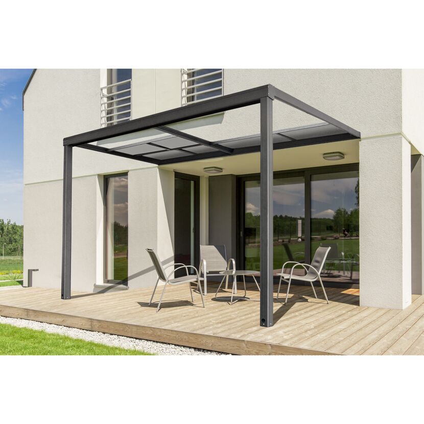 Terrassenüberdachung 'Air 1' 390 x 299 cm
