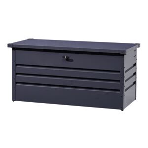 Gartenbox anthrazit 132 x 62 x 62 cm