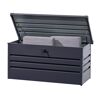 Gartenbox Stahlblech anthrazit 132 x 62 x 62 cm