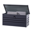 Gartenbox anthrazit 132 x 62 x 62 cm