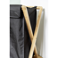 Wäschesammler 'Ecori' Bambus schwarz, braun 69 x 56,5 x 33 cm