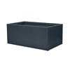 Hochbeet 'Twin-Wall' anthrazit 180 x 76 x 90 cm