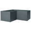 Eck-Hochbeet 'Twin-Wall' anthrazit 180 x 76 x 180 cm