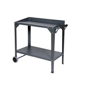 Pflanzwagen anthrazit 95 x 81 x 55 cm
