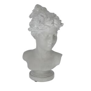 Deko-Büste grau 28,5 cm