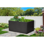 Hochbeet 'Twin-Wall' anthrazit 150 x 76 x 75 cm