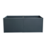 Hochbeet 'Twin-Wall' anthrazit 200 x 76 x 100 cm