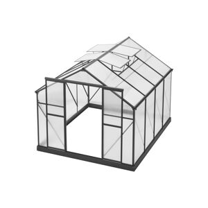 Gewächshaus 'Grow Big' silberfarben 244 x 294 x 227 cm