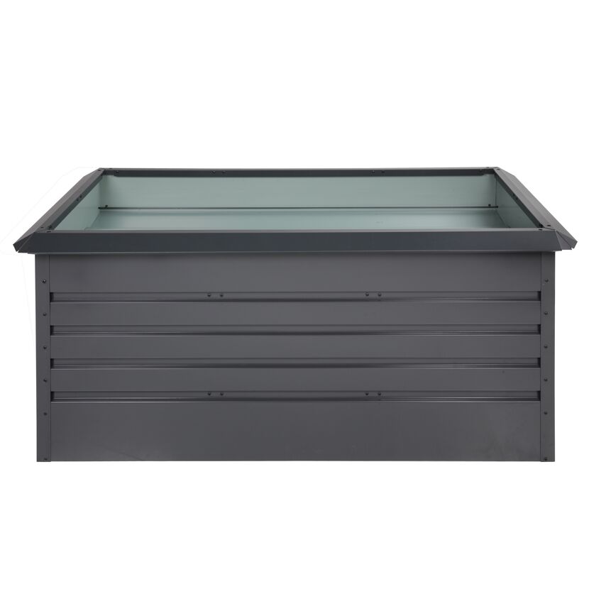 Hochbeet anthrazit 162 x 70 x 82 cm