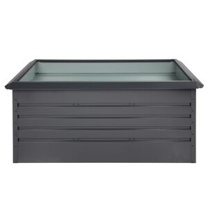 Hochbeet anthrazit 162 x 70 x 82 cm
