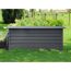 Hochbeet anthrazit 162 x 70 x 82 cm