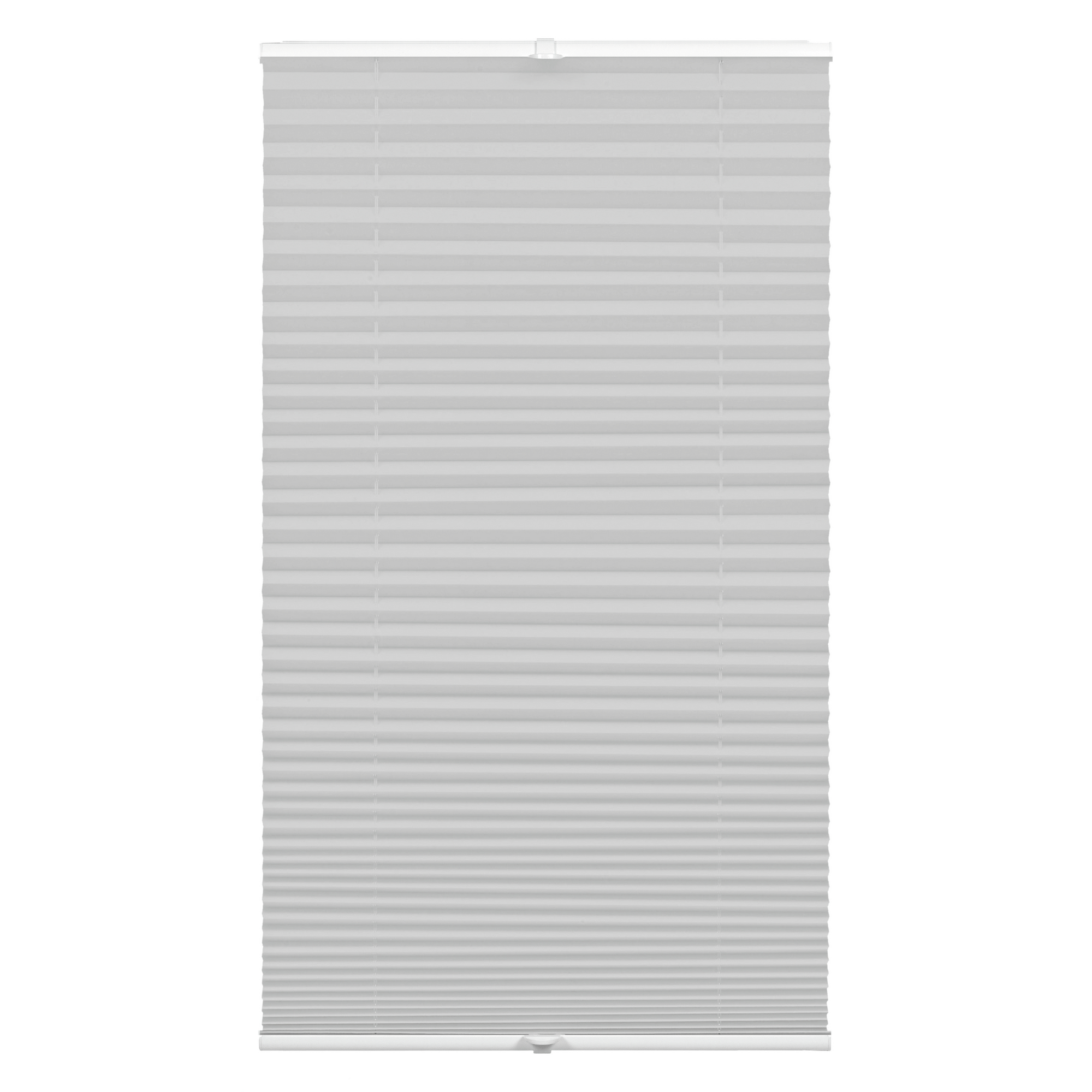 Tageslicht-Plissee 'Concept' grau 80 x 210 cm