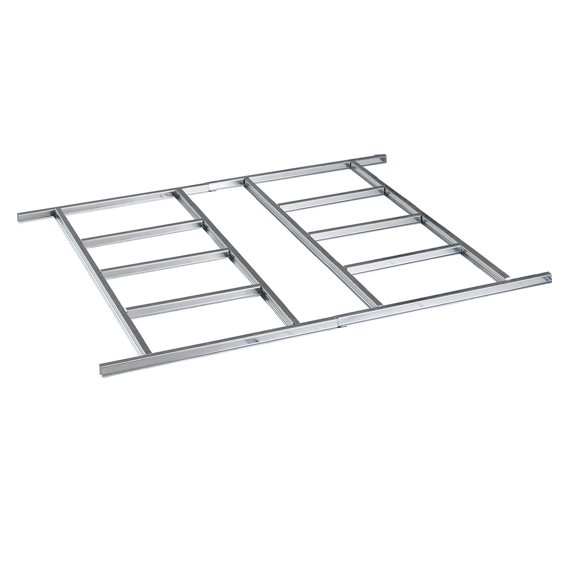 Fundament zu Gerätehaus mit Pultdach 'Lightline' 239 x 193 x 202 cm