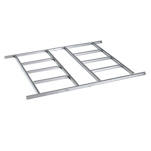 Fundament zu Gerätehaus mit Pultdach 'Lightline' 239 x 193 x 202 cm