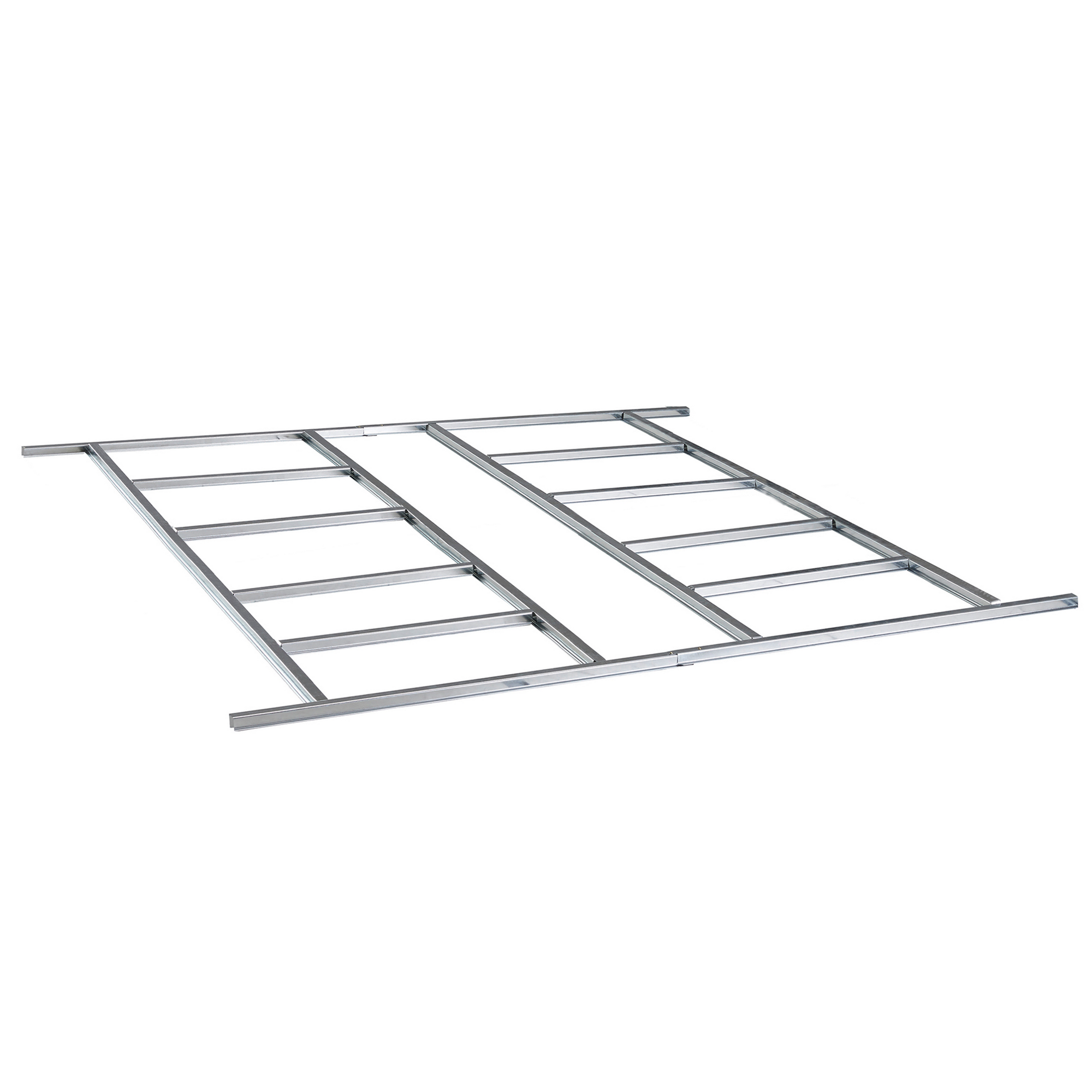 Fundament zu Gerätehaus mit Pultdach 'Lightline' 239 x 279 x 202 cm