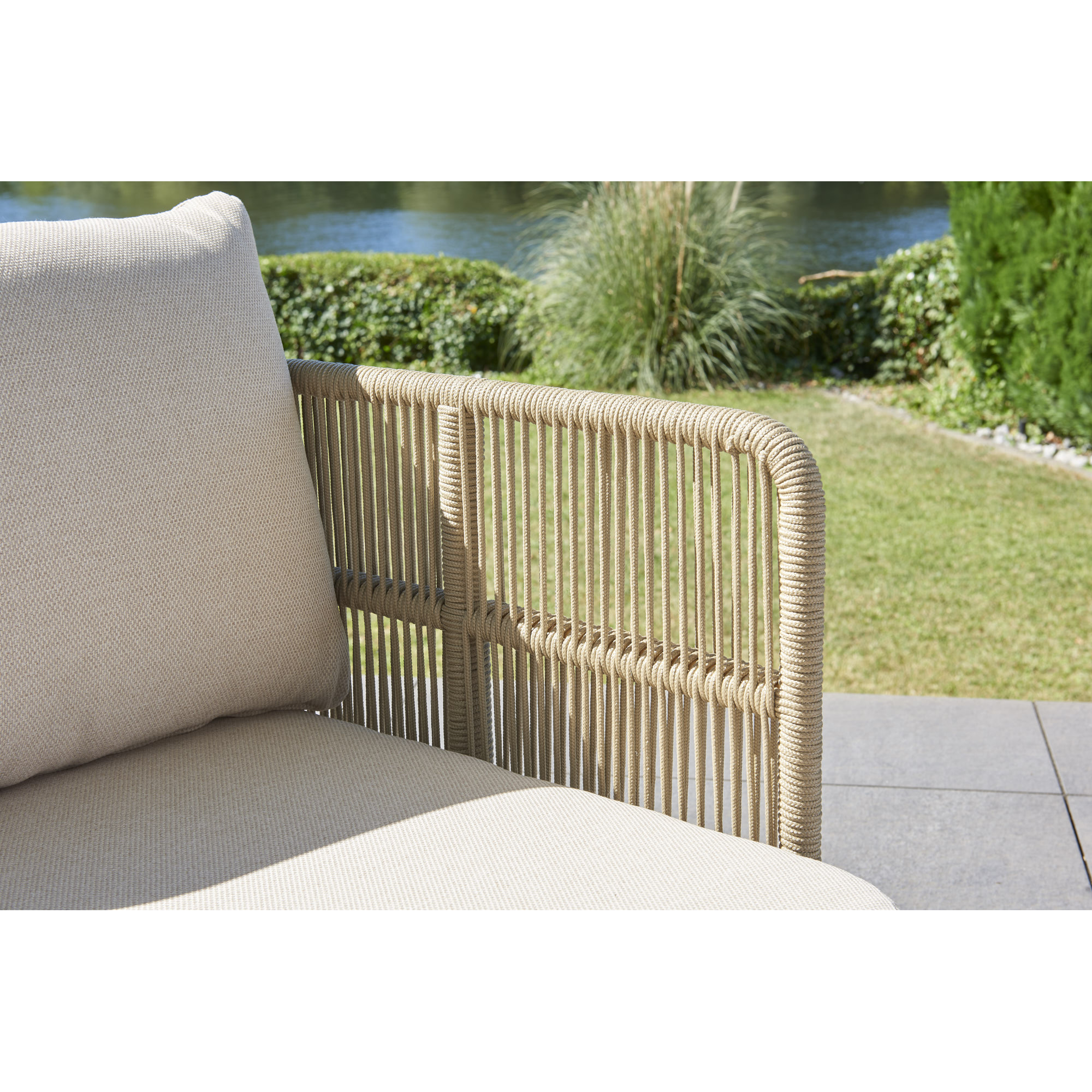 Gartenbank 'Eloise' holzpotik akazie 180 x 68 x 80 cm