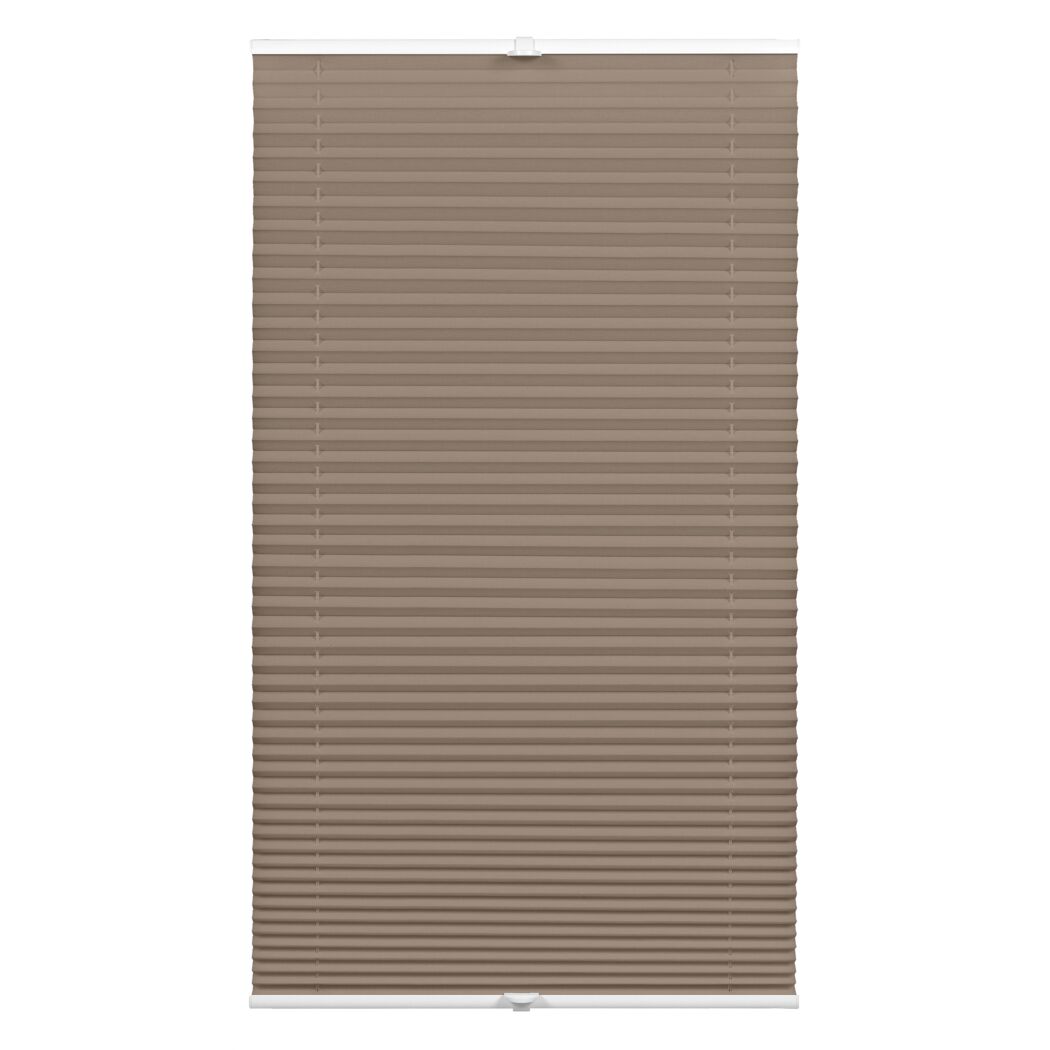 Plissee 'Concept' taupe 80 x 210 cm