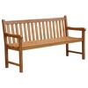 Gartenbank 'Tina' 3-Sitzer Akazienholz 160 x 66 x 91 cm