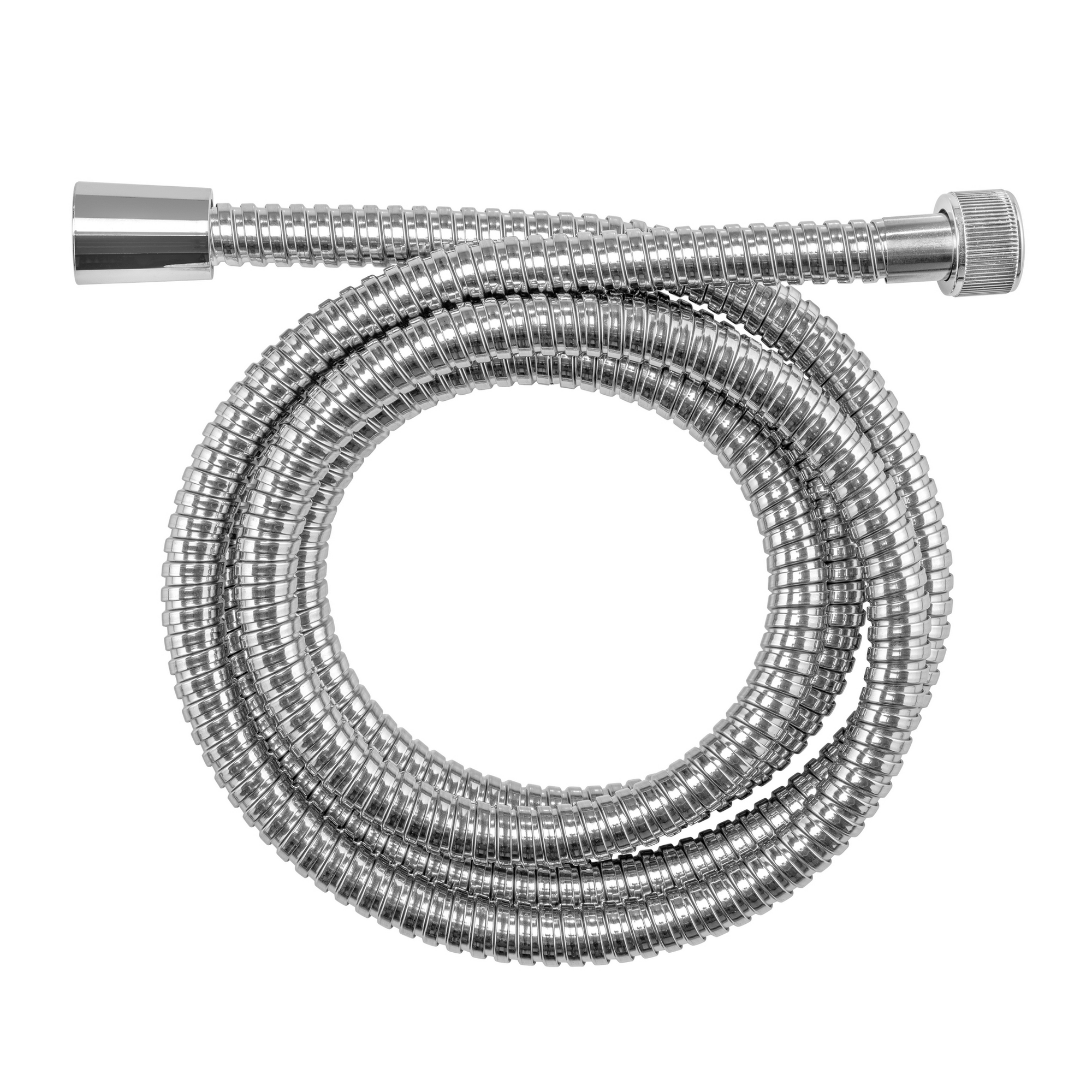 Duschschlauch 'Classic' 1/2" Edelstahl chromfarben 200 cm