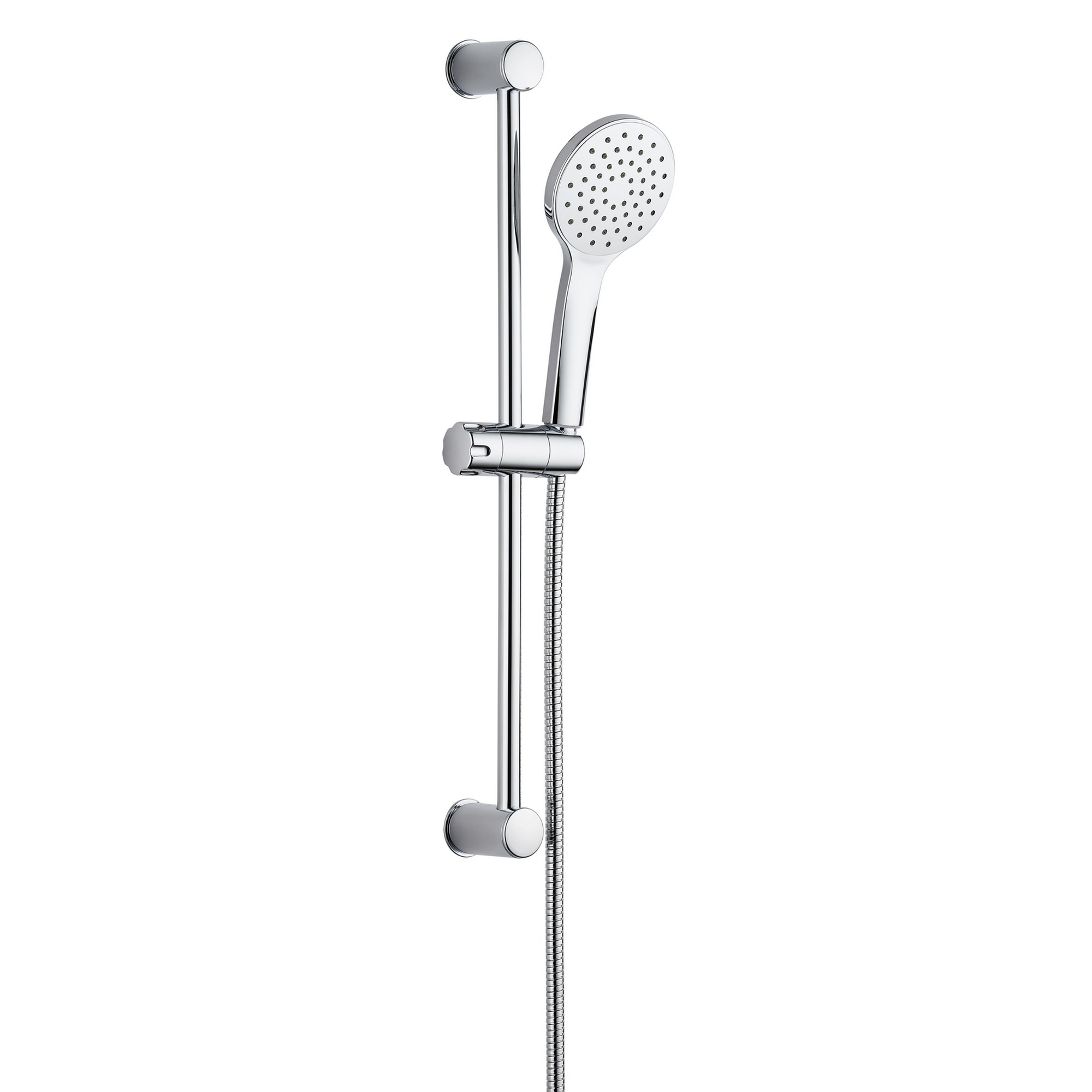 Handbrausen-Set 'Uno' Edelstahl chromfarben 3-teilig