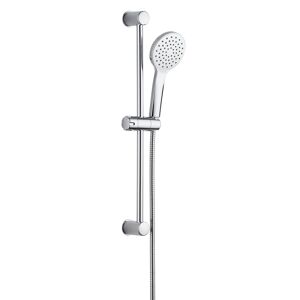 Handbrausen-Set 'Uno' Edelstahl chromfarben 3-teilig