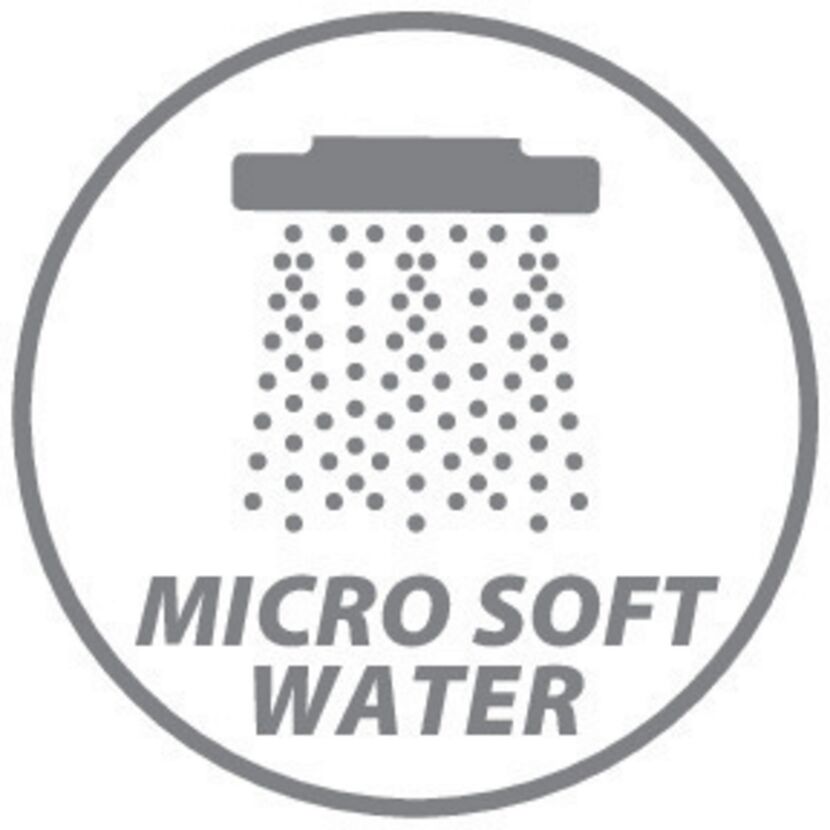 Handbrause 'Softwater' chromfarben Ø 12 cm
