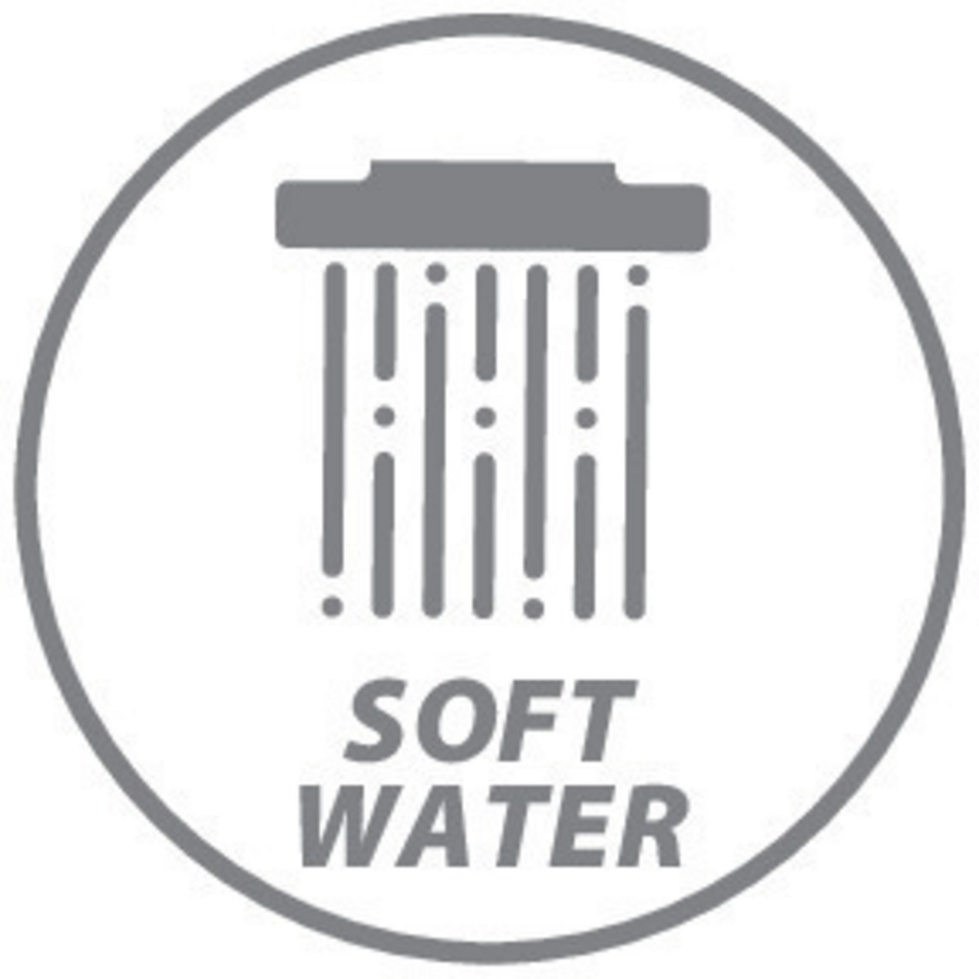 Handbrause 'Softwater' chromfarben Ø 12 cm