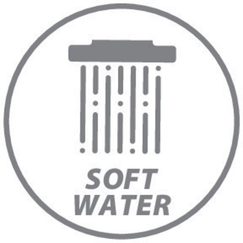 Handbrause 'Softwater' chromfarben Ø 12 cm