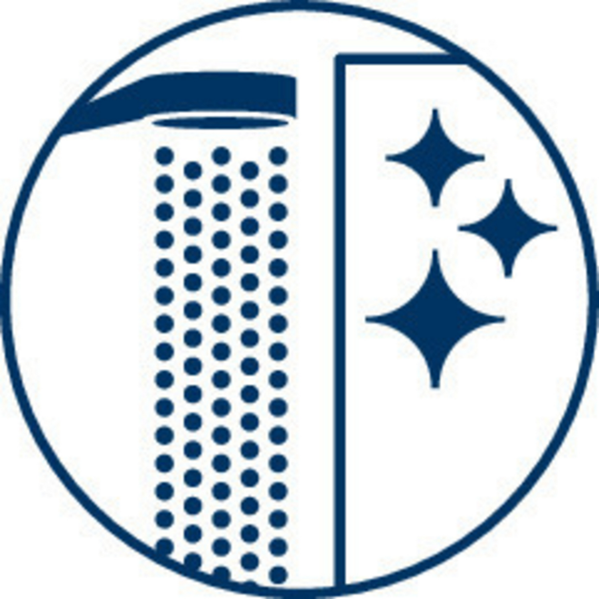 Handbrause 'Softwater' chromfarben Ø 12 cm