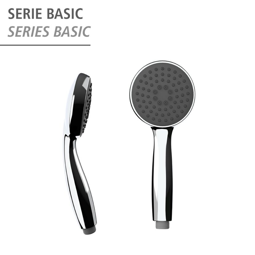 Handbrause 'Basic Line' chromfarben