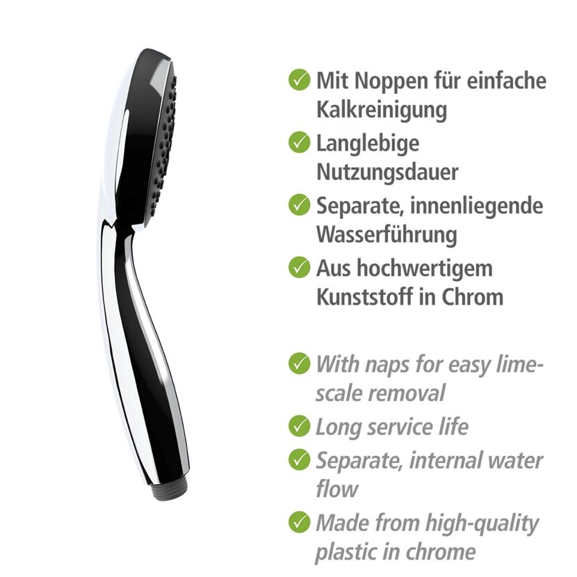 Handbrause 'Basic Line' chromfarben