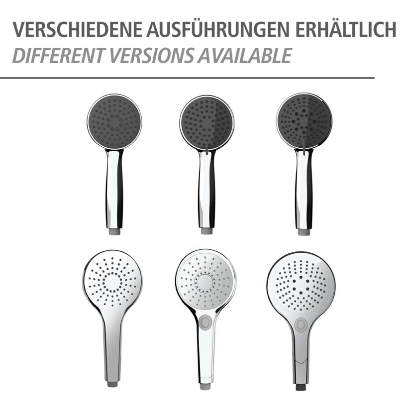 Handbrause 'Basic Line' chromfarben