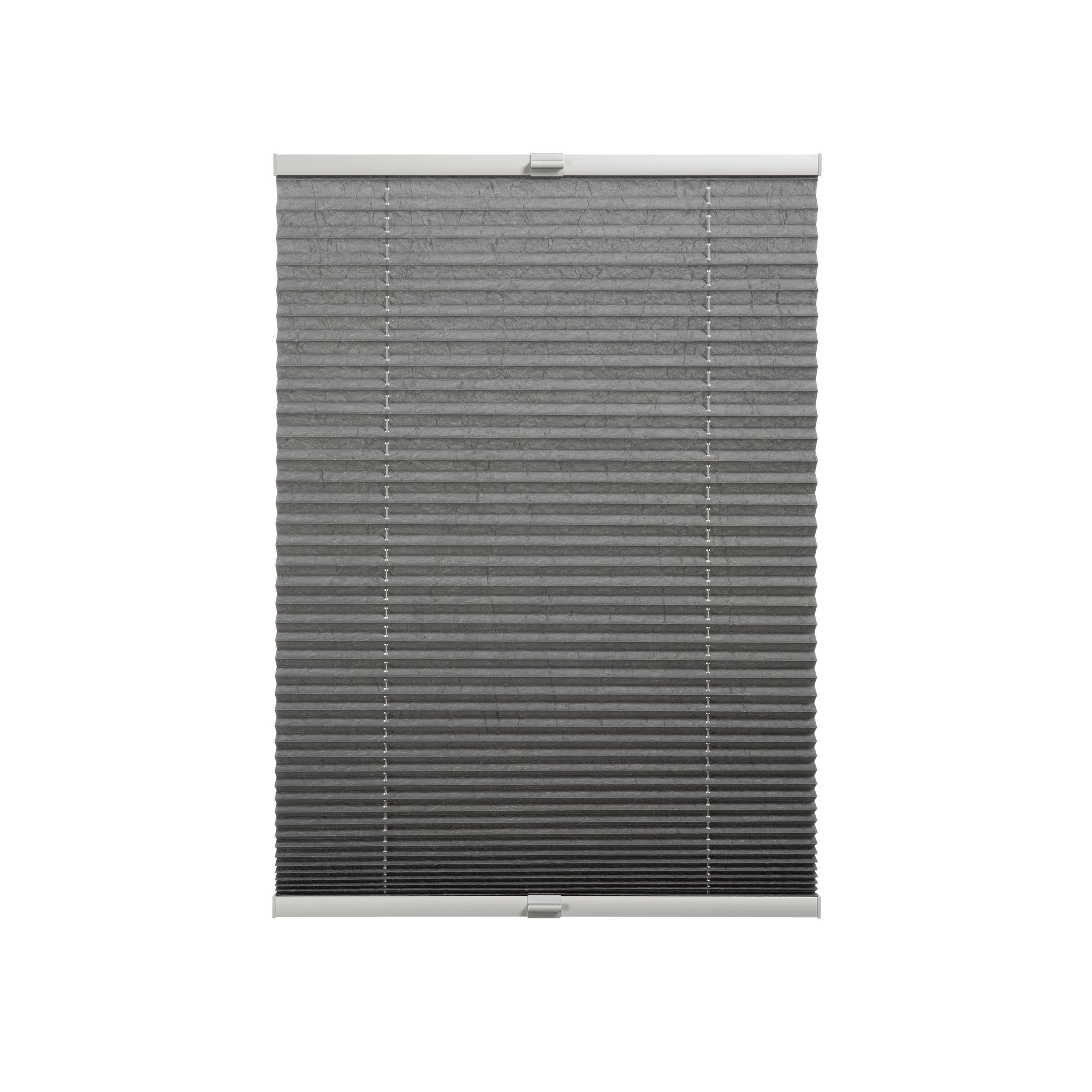 Plissee 'Milla' grau 80 x 220 cm