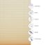 Plissee 'Milla SW' beige 80 x 130 cm