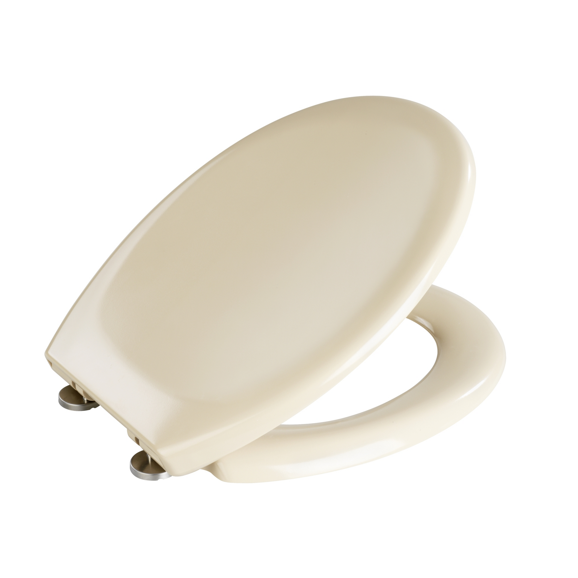 WC-Sitz 'Ottana' mit Absenkautomatik beige Duroplast