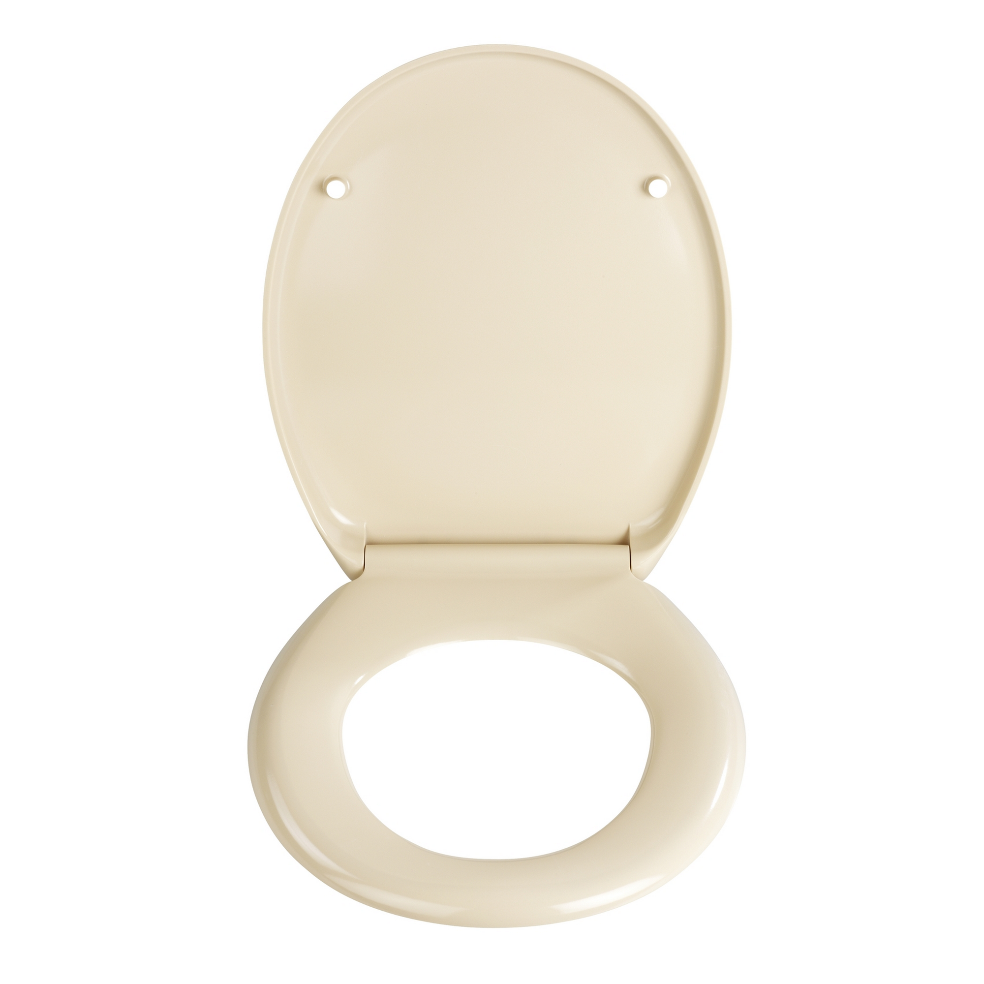 WC-Sitz 'Ottana' mit Absenkautomatik beige Duroplast