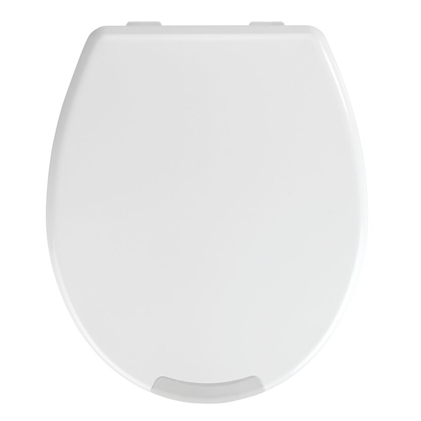 WC-Sitz 'Secura' mit Absenkautomatik weiß Duroplast
