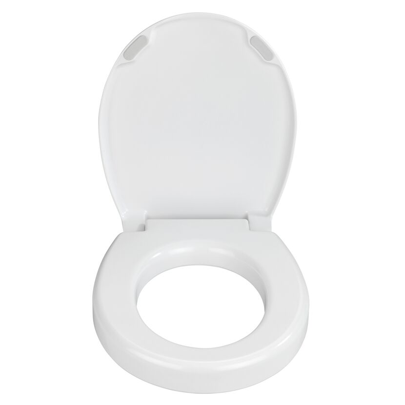 WC-Sitz 'Secura' mit Absenkautomatik weiß Duroplast
