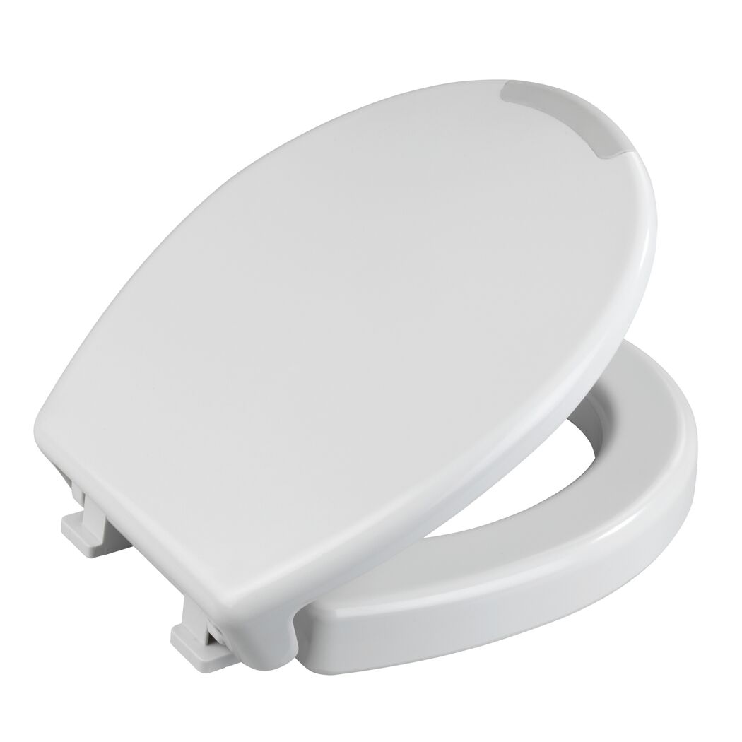 WC-Sitz 'Secura' mit Absenkautomatik weiß Duroplast