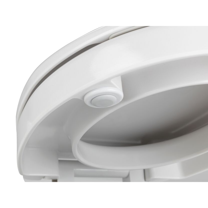 WC-Sitz 'Secura' mit Absenkautomatik weiß Duroplast