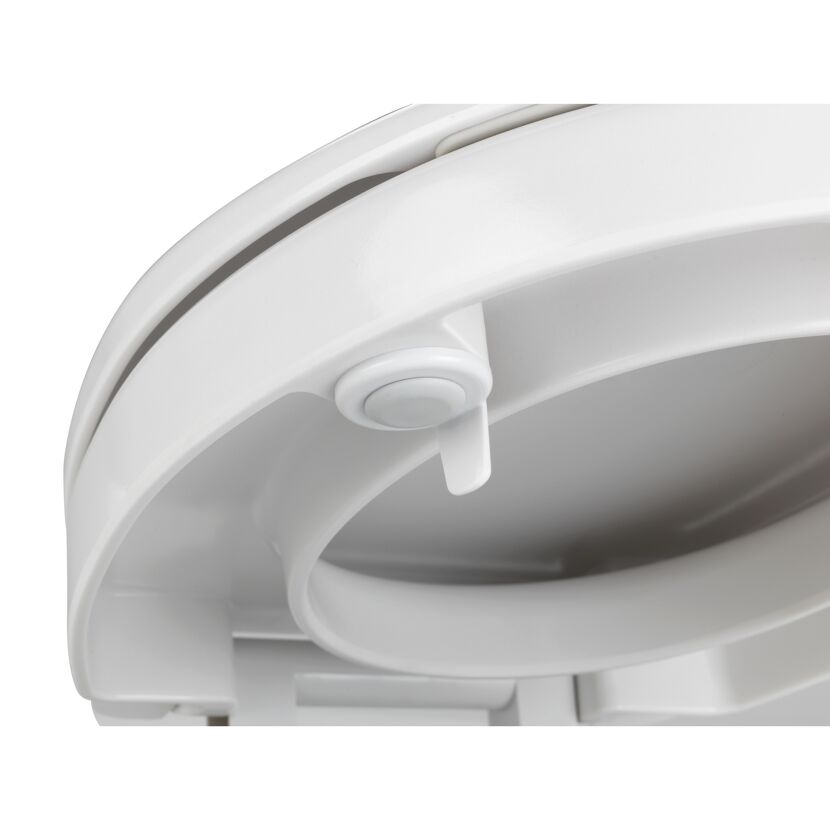 WC-Sitz 'Secura' mit Absenkautomatik weiß Duroplast