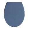 WC-Sitz 'Samos' mit Absenkautomatik blau Duroplast