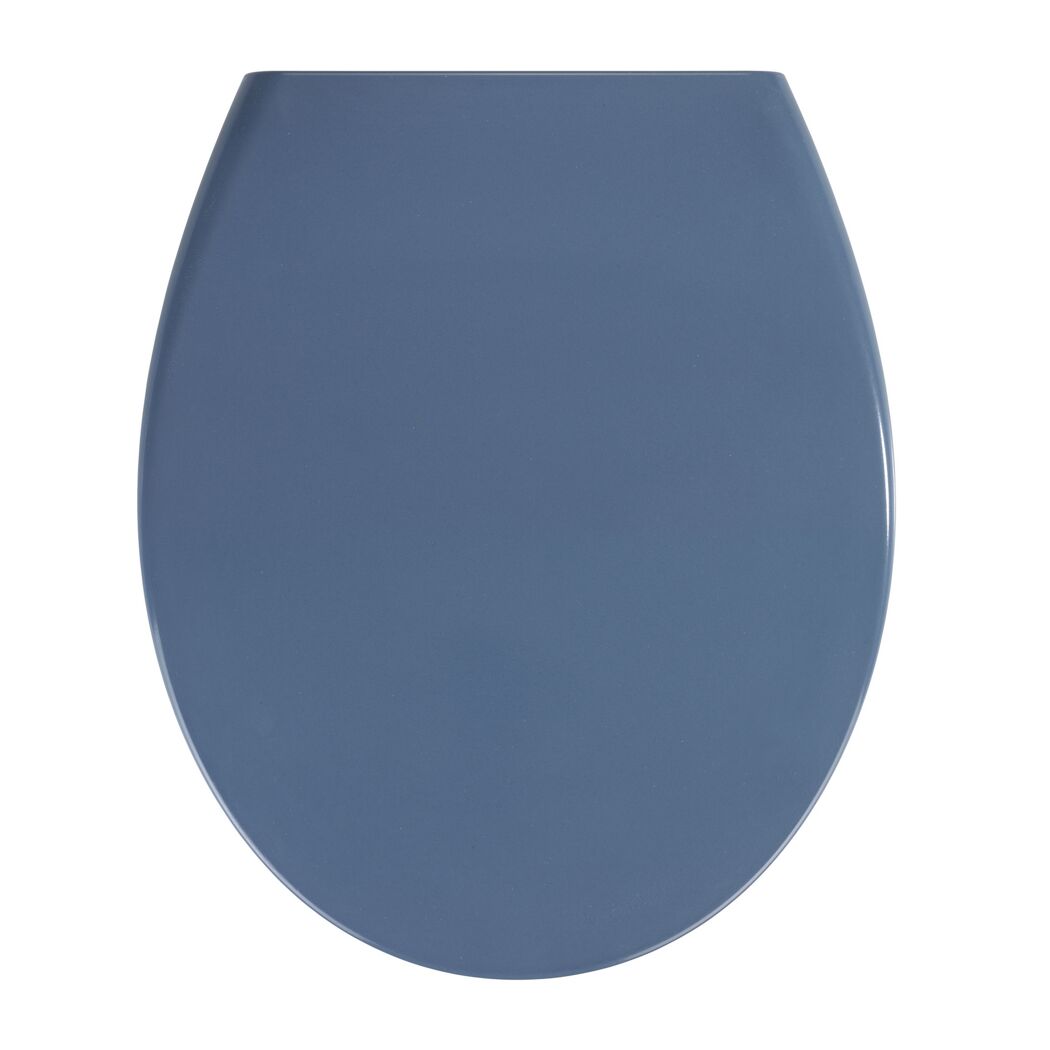 WC-Sitz 'Samos' mit Absenkautomatik blau Duroplast