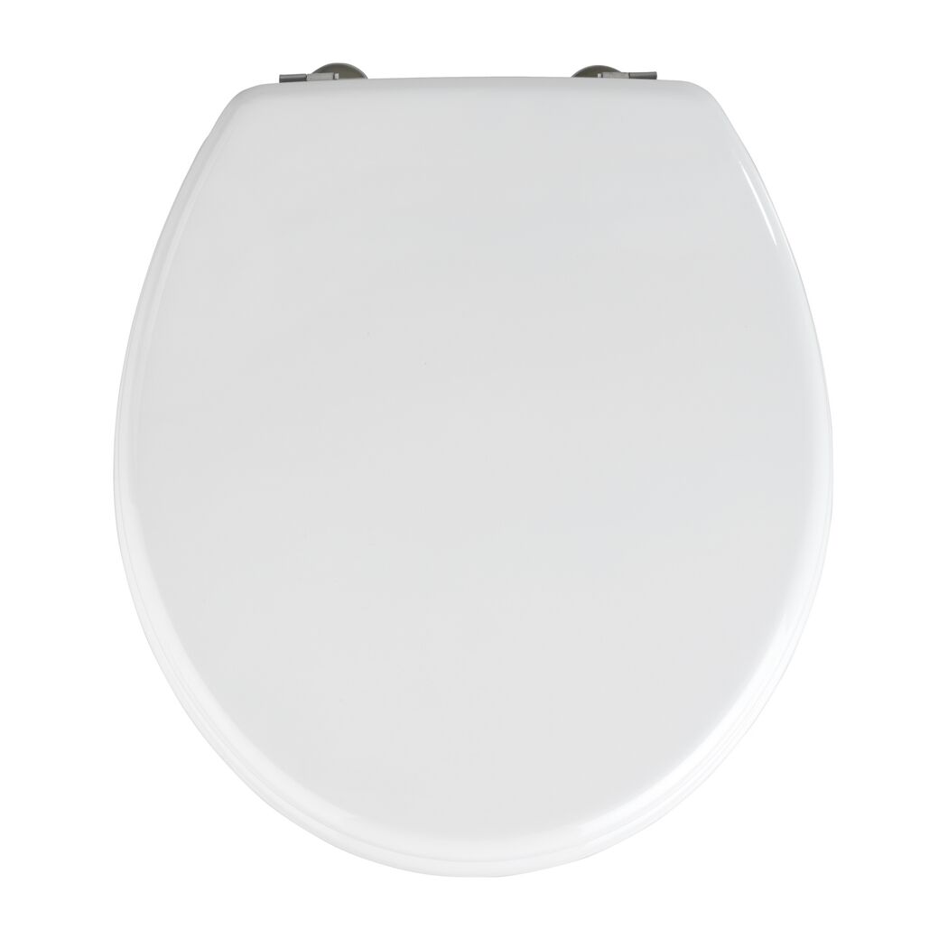 WC-Sitz 'Prima weiß Holzkern
